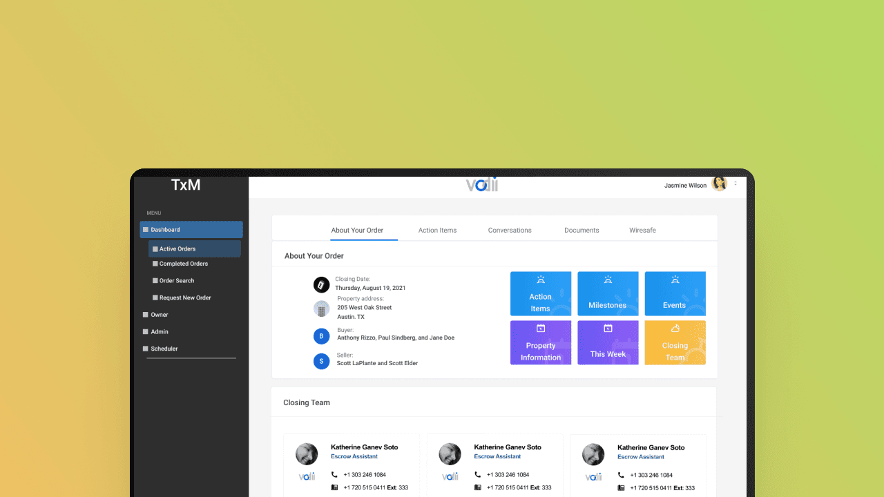 Vodii transaction platform
